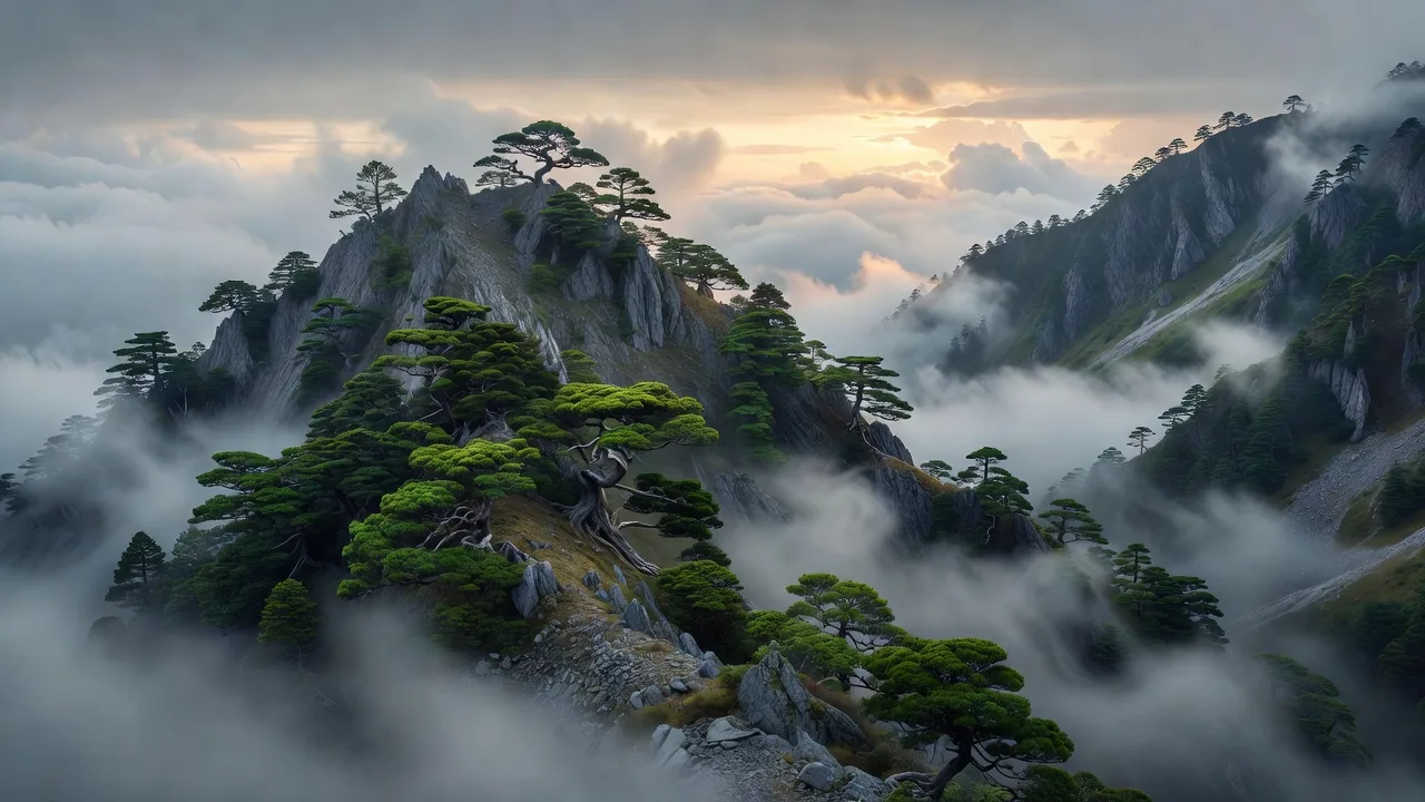 秋の山稜